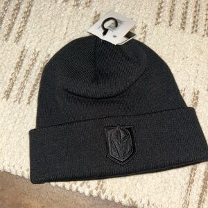 Golden knight Black Beanie Hat